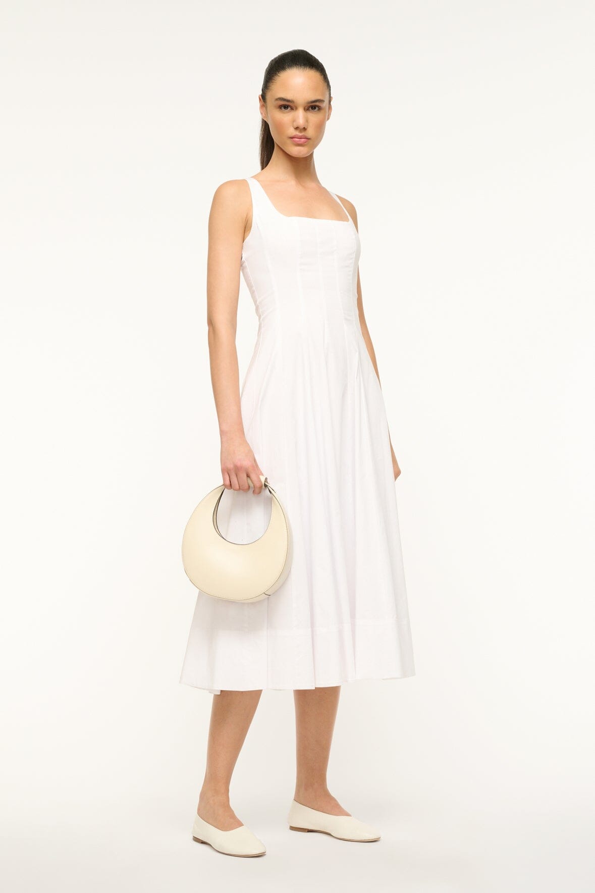 MINI MOON BAG CREAM - STAUD near me