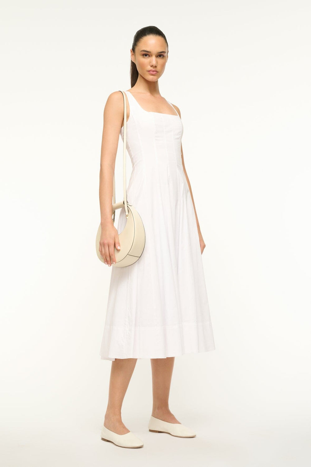 MINI MOON BAG CREAM - STAUD near me