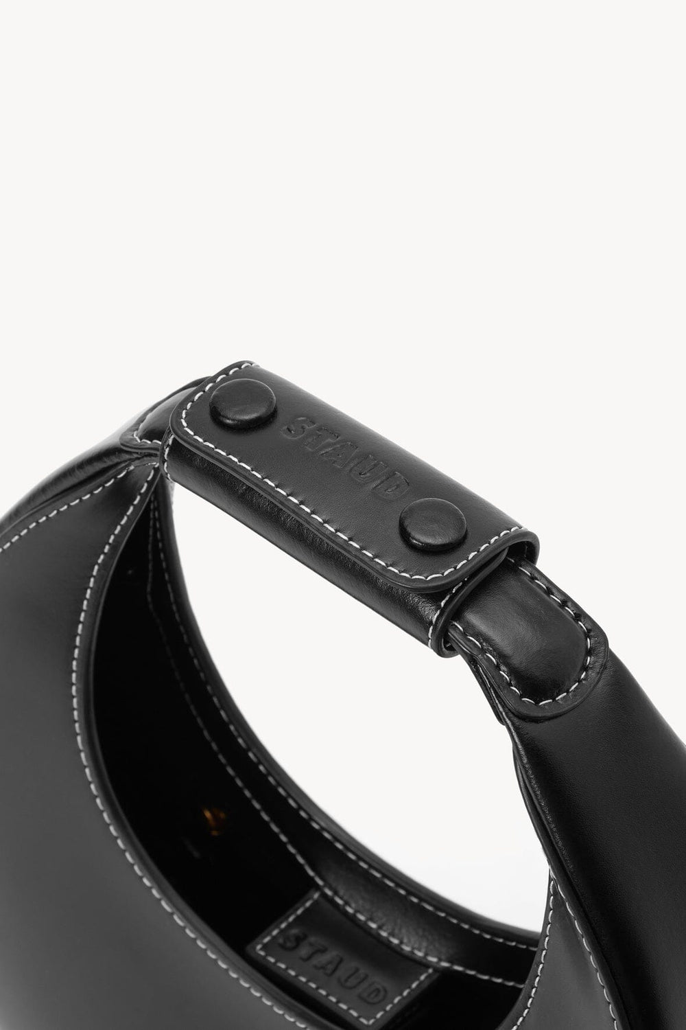 MINI MOON BAG BLACK - STAUD US