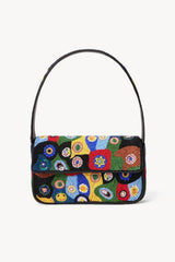 TOMMY BEADED BAG BLACK MILLEFIORI - STAUD sale
