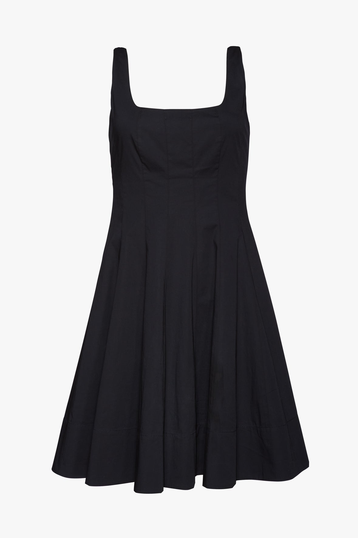 MINI WELLS DRESS BLACK - STAUD online