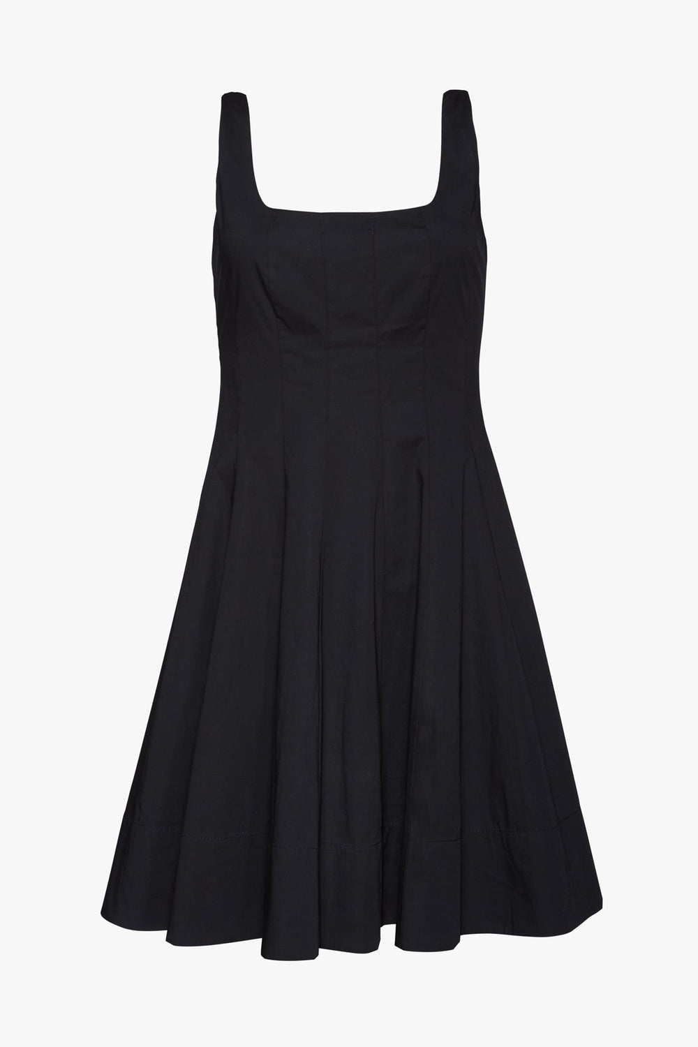 MINI WELLS DRESS BLACK - STAUD online