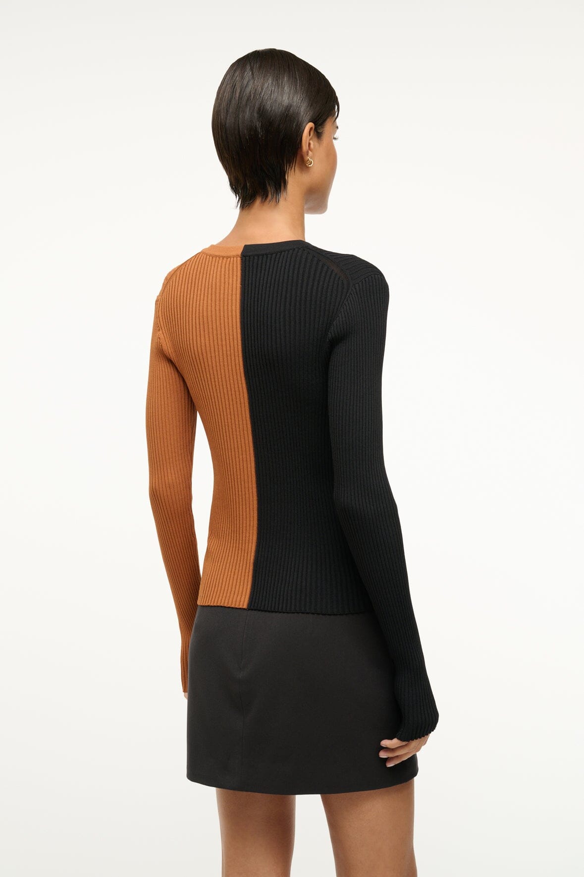 CARGO SWEATER TAN BLACK - STAUD near me