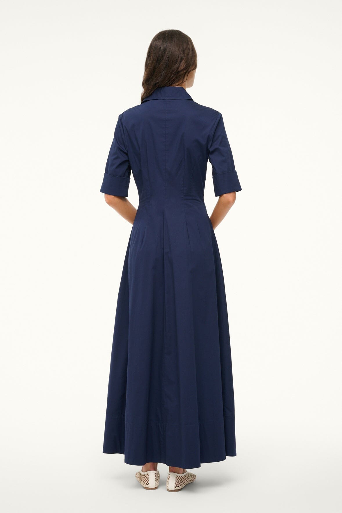 JOAN MAXI DRESS NAVY - STAUD outlet