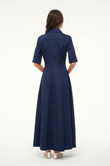 JOAN MAXI DRESS NAVY - STAUD outlet