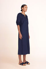 VINCENT DRESS NAVY - STAUD online