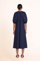 VINCENT DRESS NAVY - STAUD online