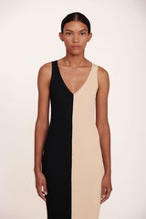 DANA DRESS BUFF BLACK - STAUD near me