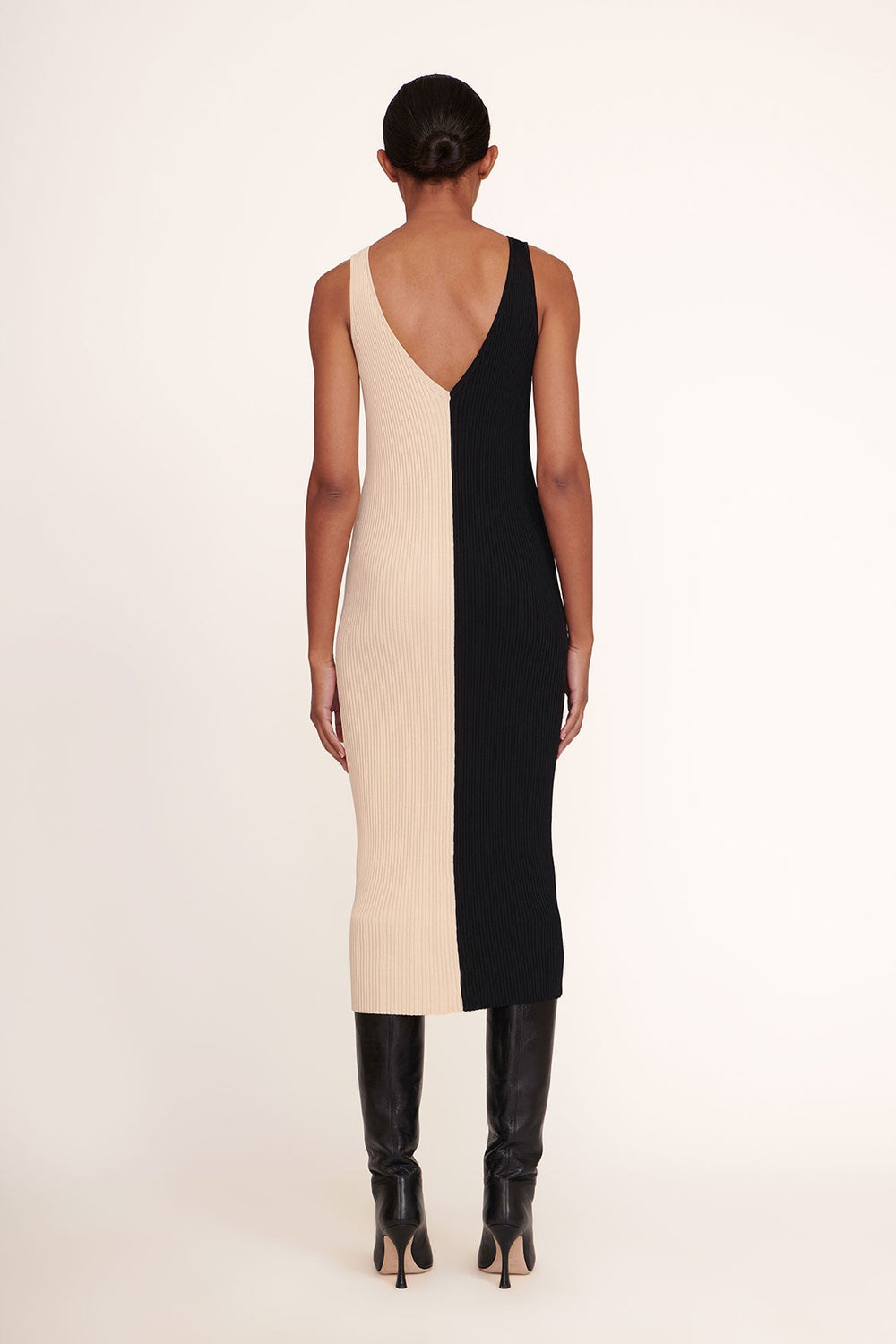 DANA DRESS BUFF BLACK - STAUD near me