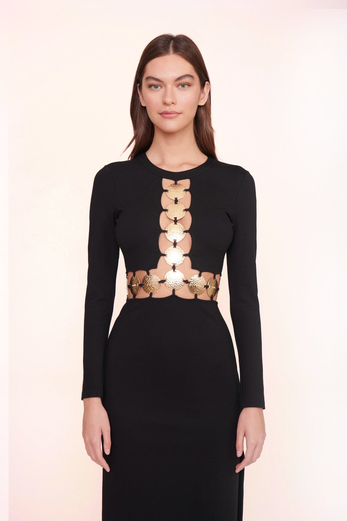 DELPHINE DRESS BLACK - STAUD for sale