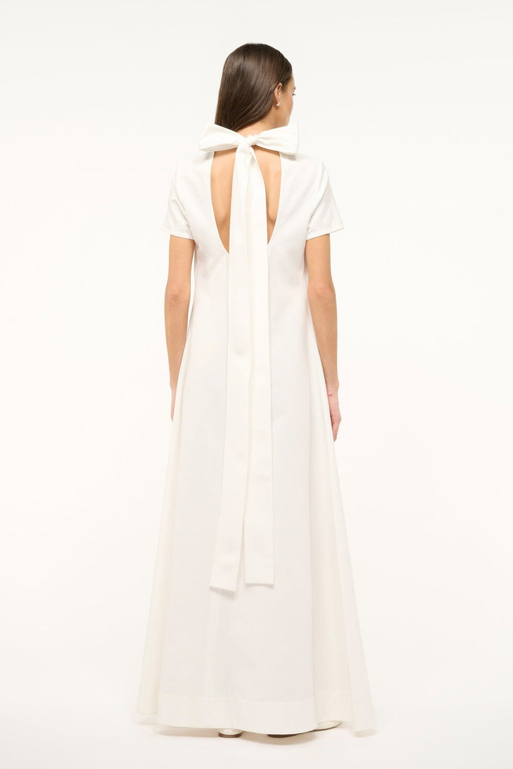 ILANA DRESS WHITE - STAUD US