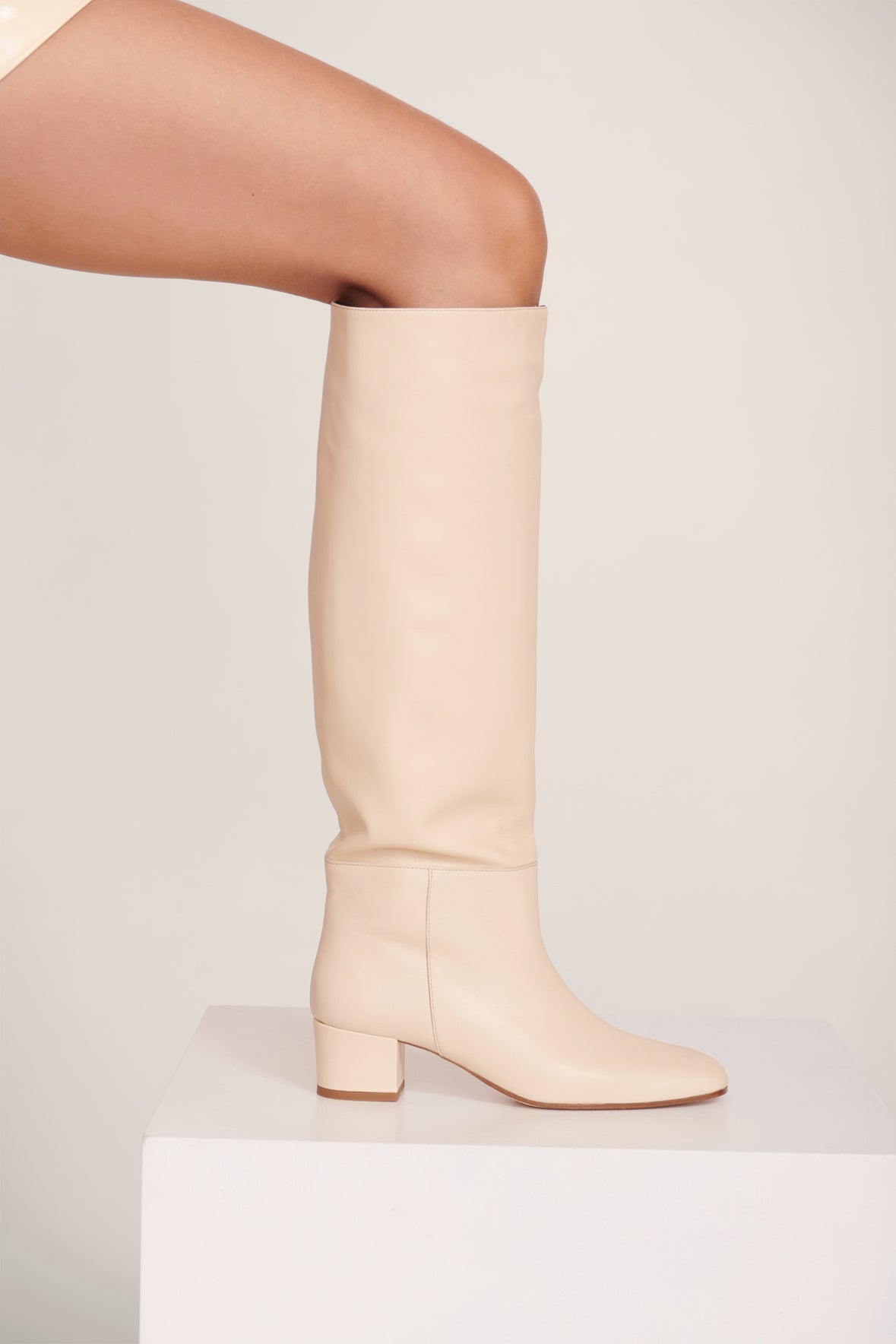 NANCY BOOT CREAM - STAUD US