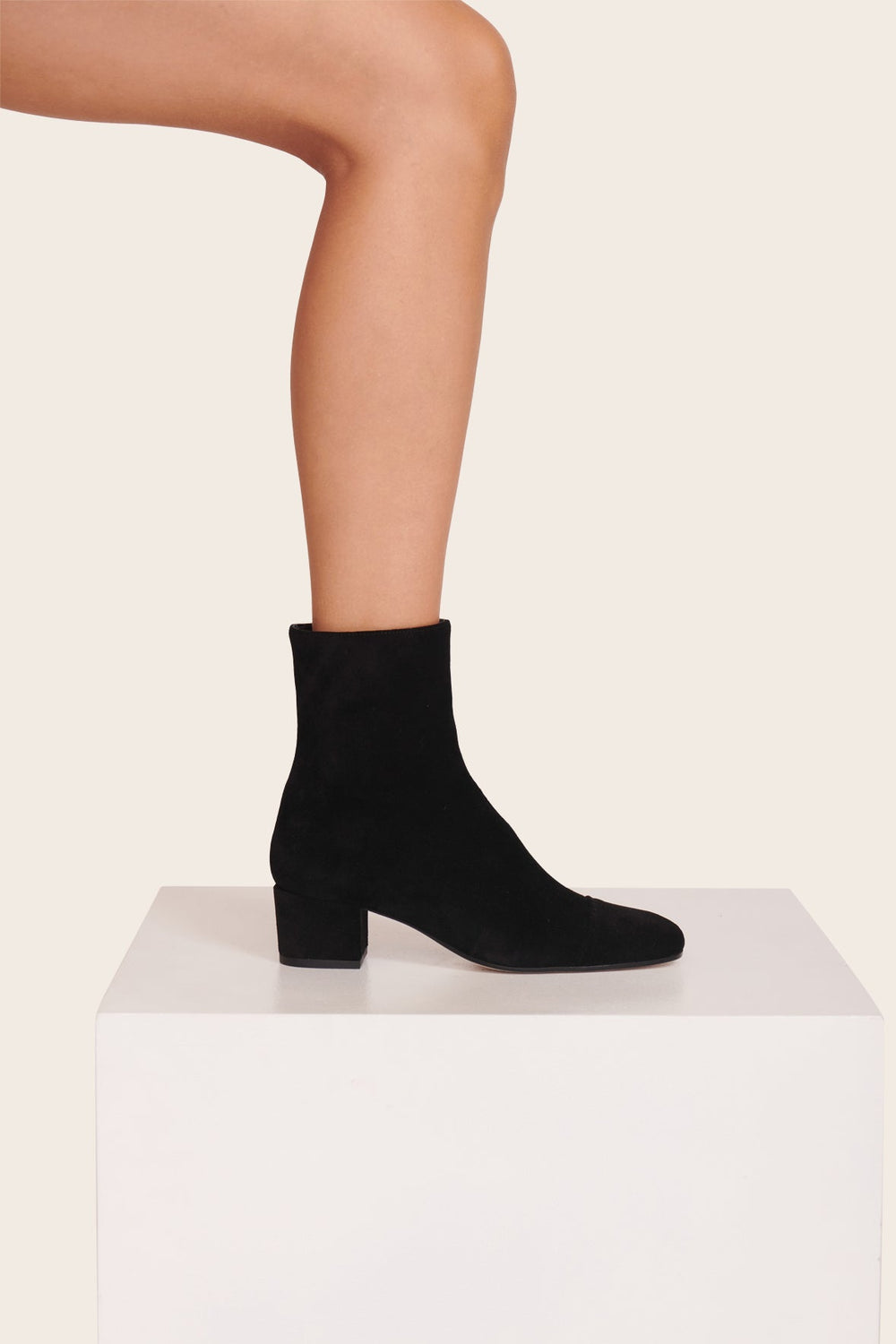 AIMEE SHORT BOOT BLACK SUEDE - STAUD near me