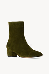 AIMEE SHORT BOOT OLIVE SUEDE - STAUD sale