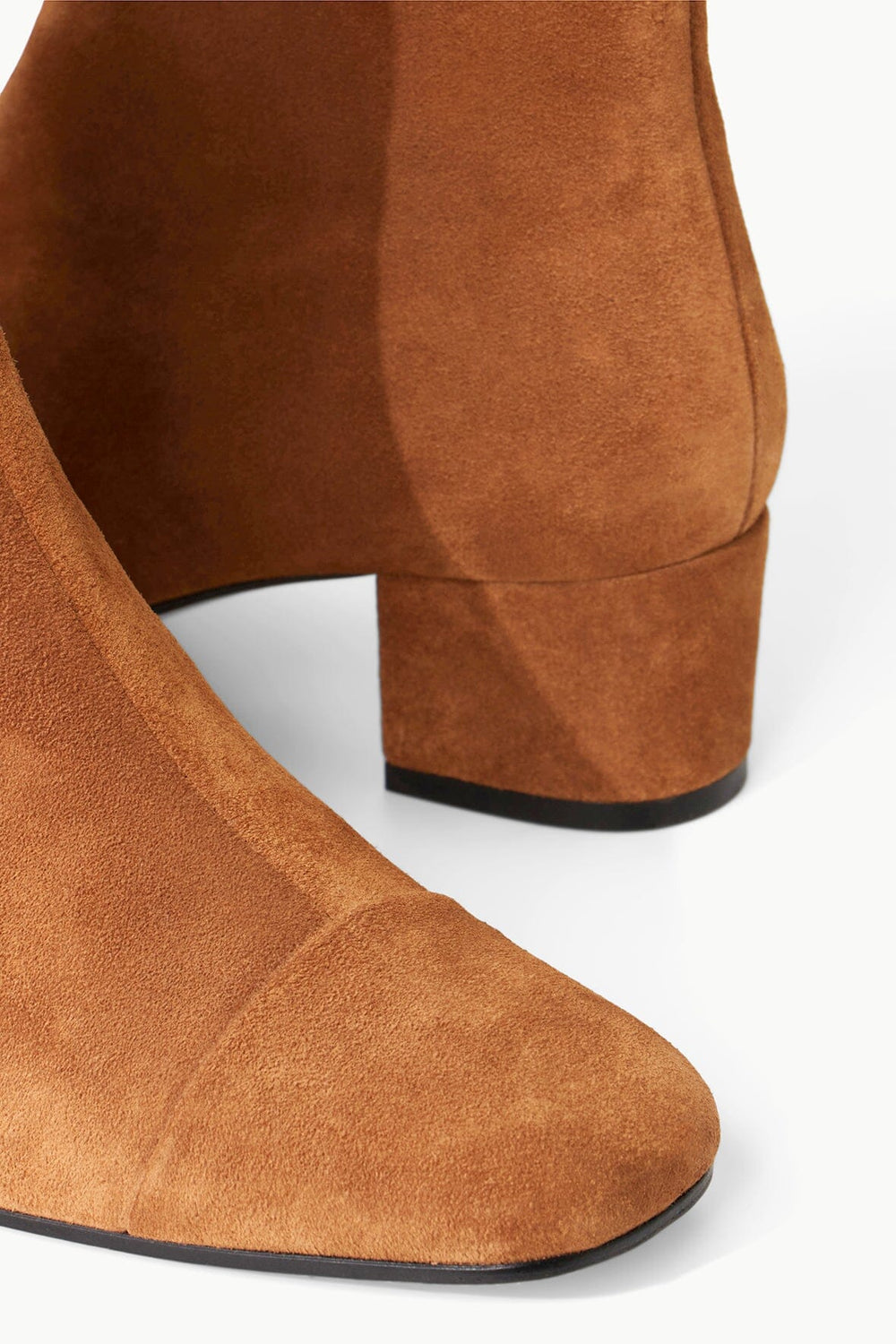 AIMEE SHORT BOOT TAN SUEDE - STAUD sale