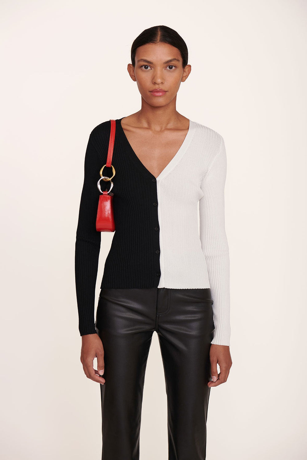 OLLIE BAG CHERRY - STAUD sale