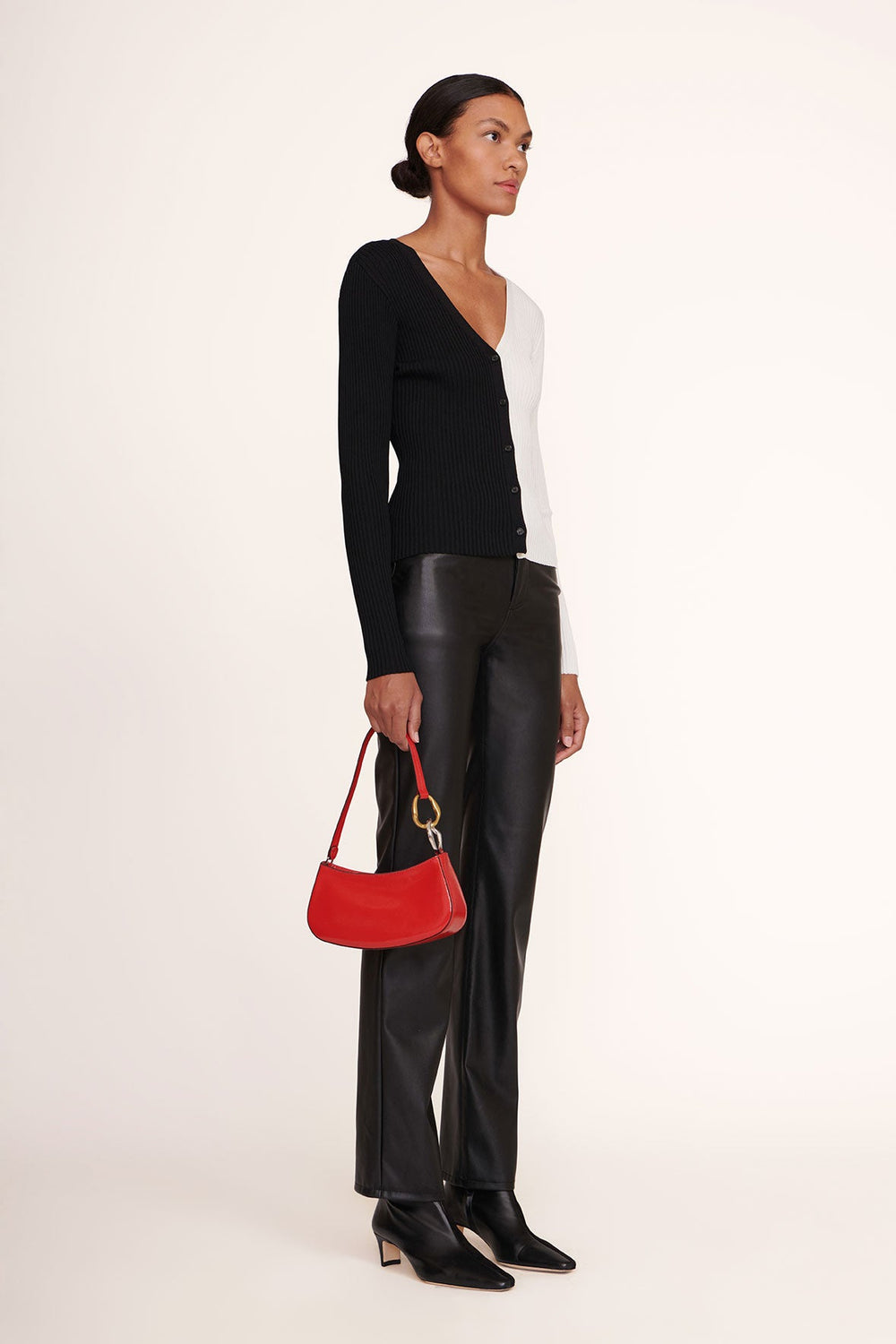OLLIE BAG CHERRY - STAUD sale