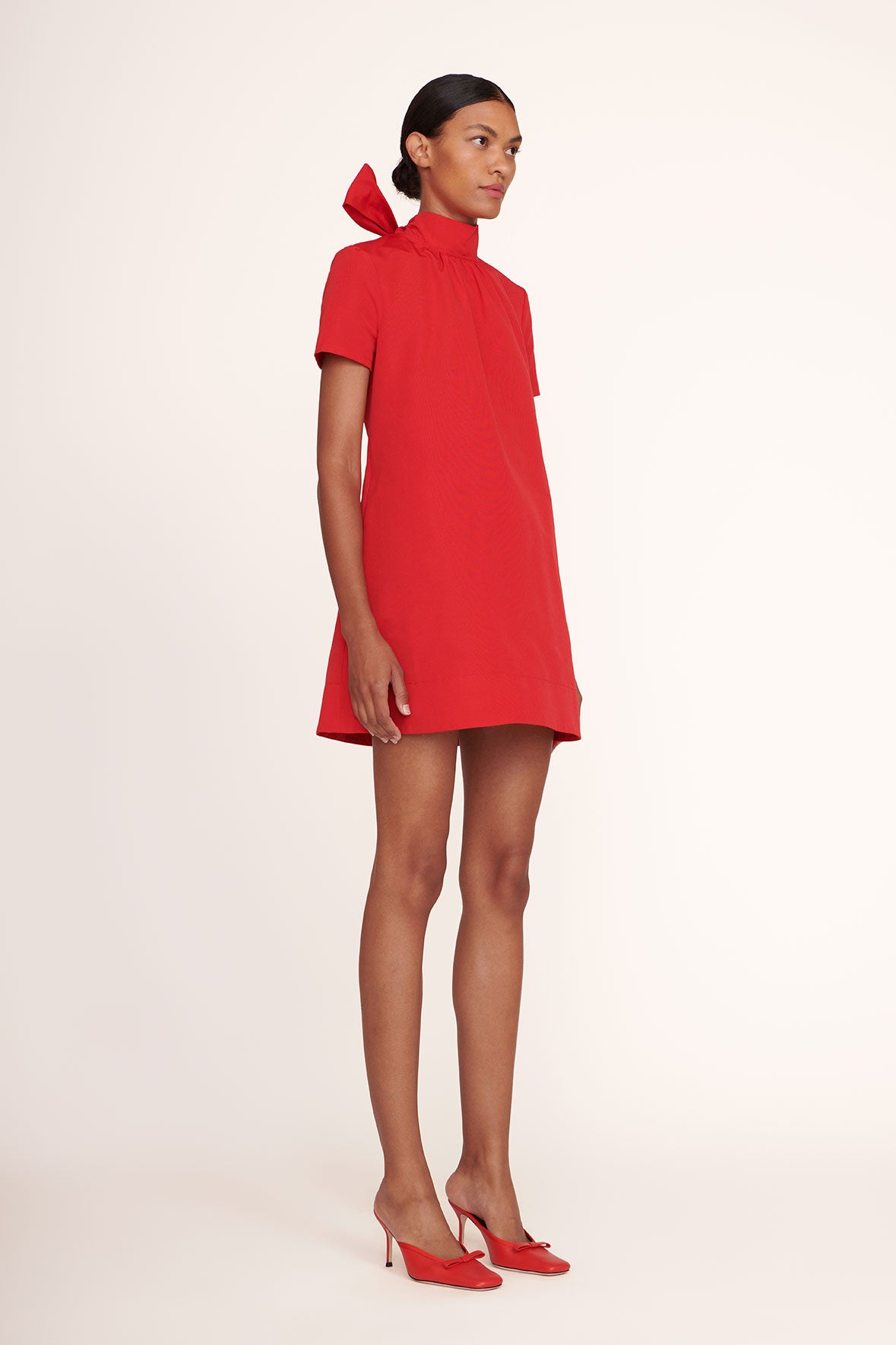 MINI ILANA DRESS POINSETTIA - STAUD online