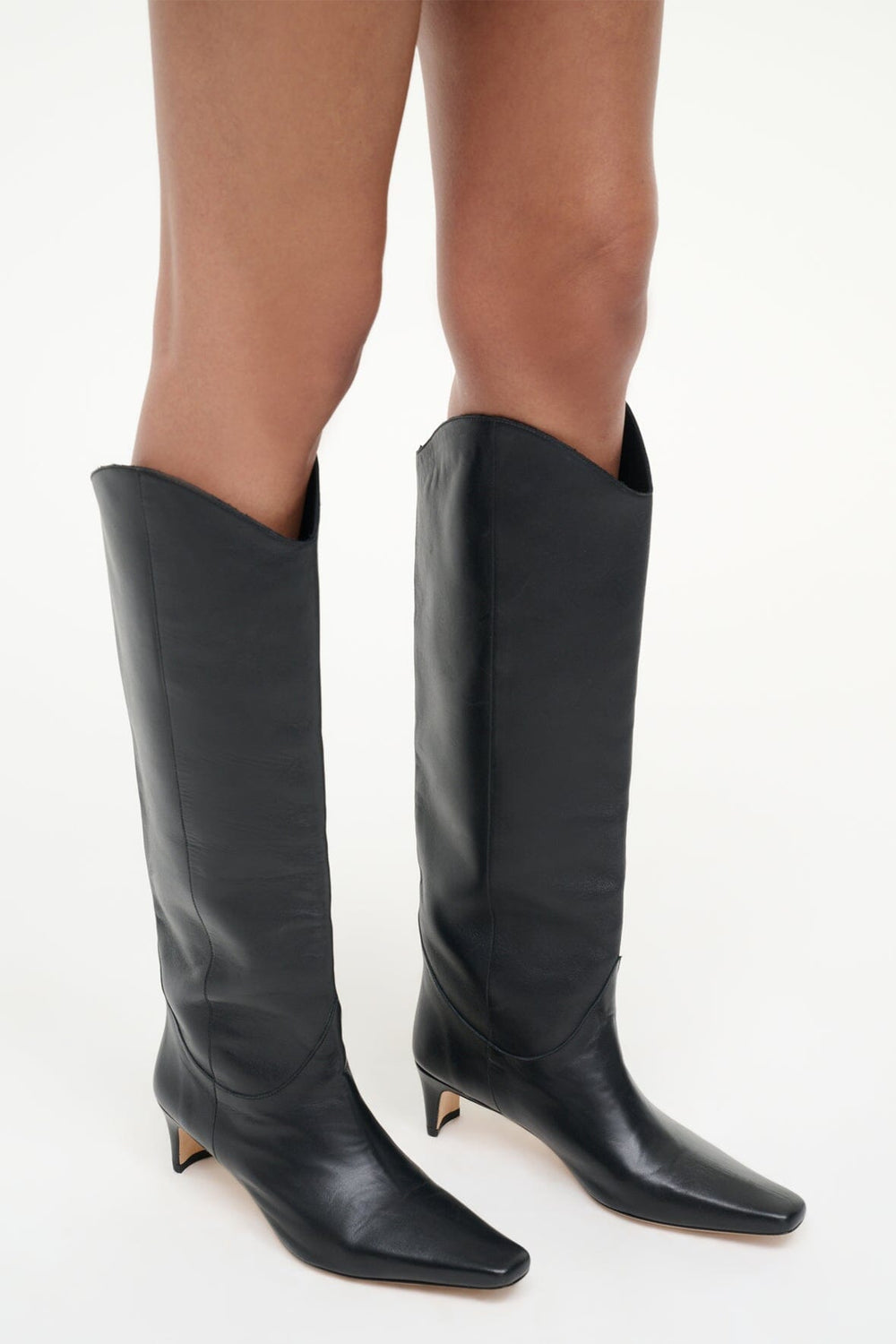 WESTERN WALLY BOOT BLACK - STAUD outlet