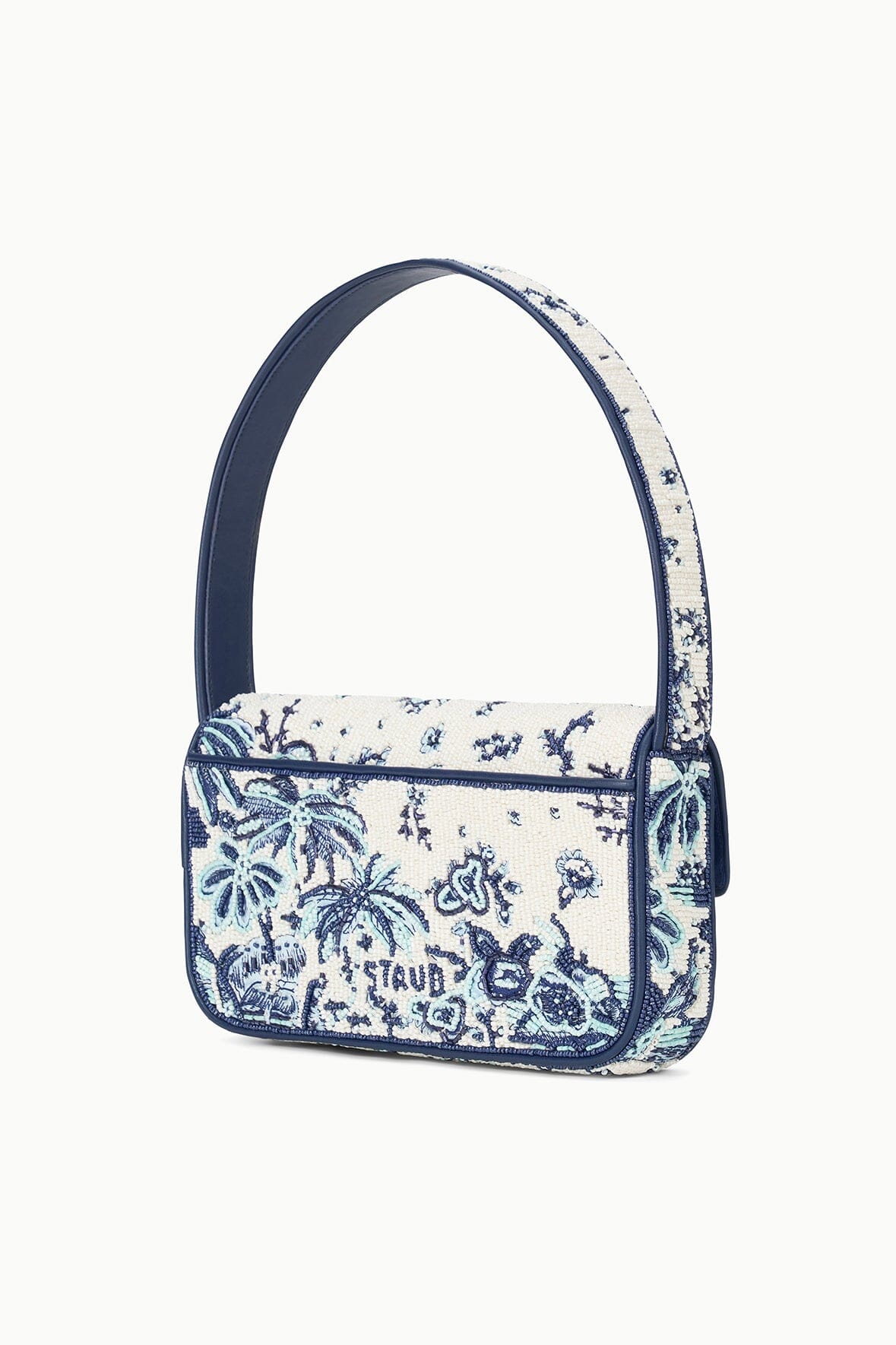 TOMMY BEADED BAG TOILE DE PUP - STAUD outlet