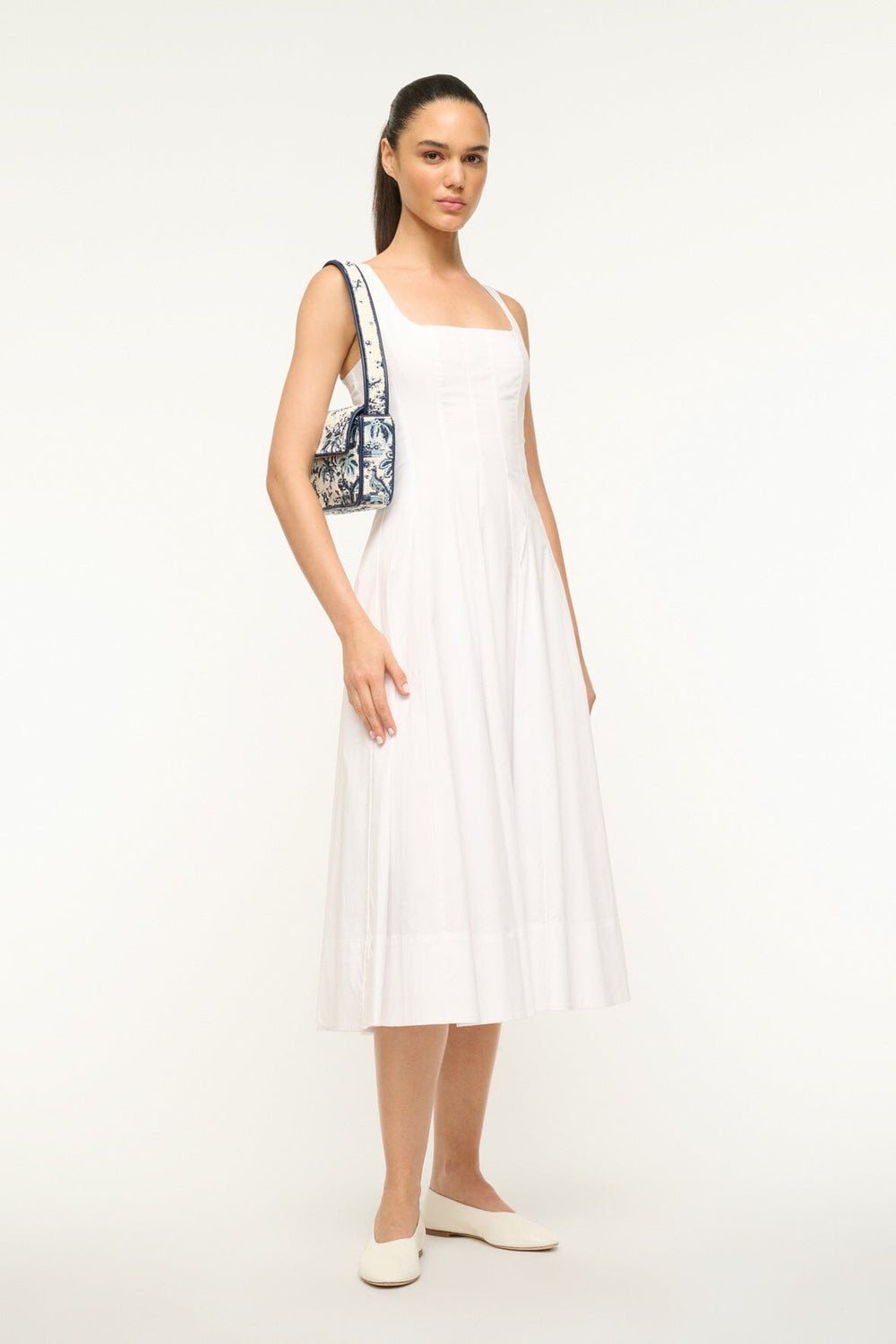 TOMMY BEADED BAG TOILE DE PUP - STAUD outlet