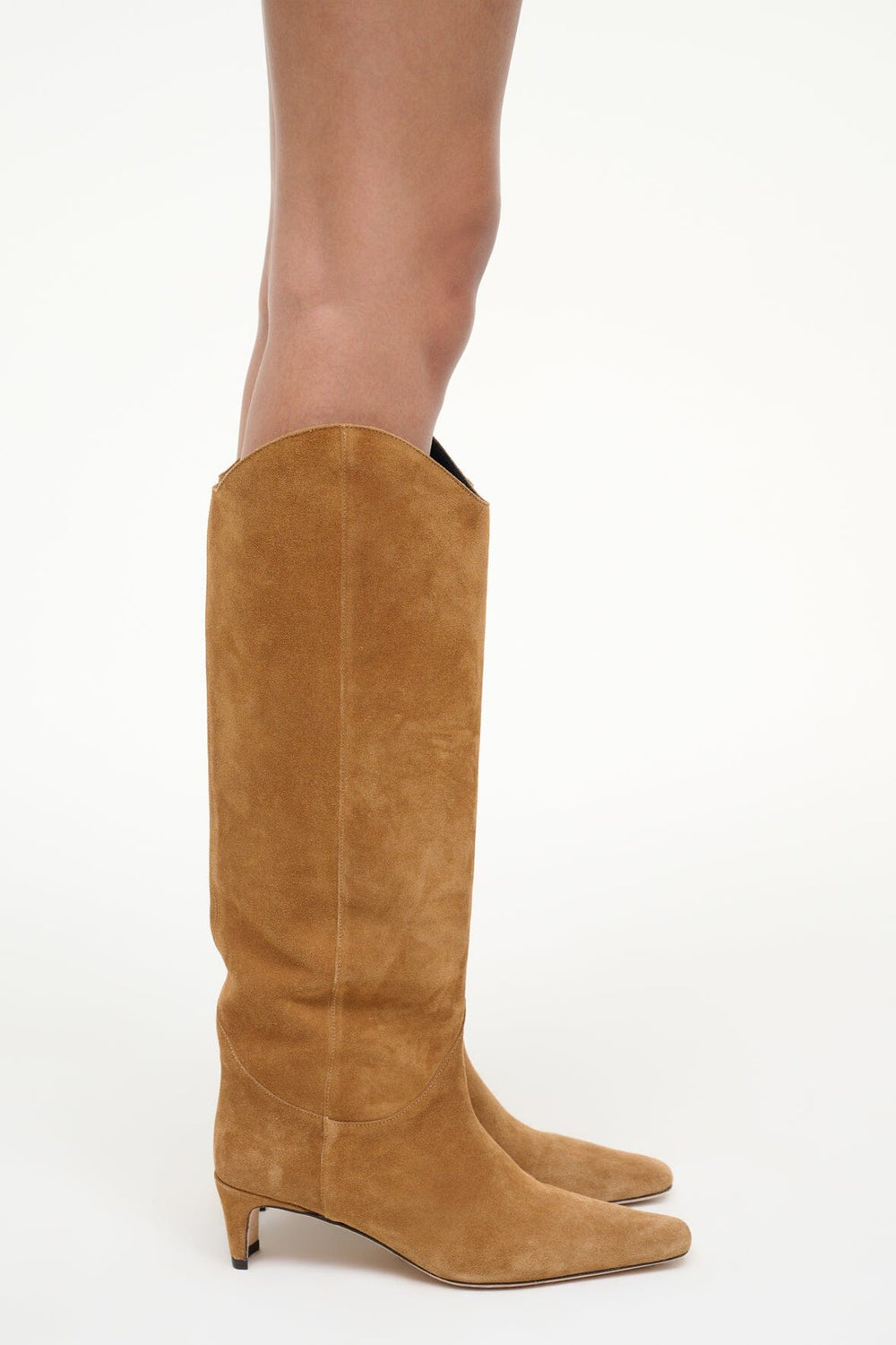 WESTERN WALLY BOOT TAN SUEDE - STAUD near me