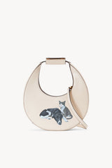 CUSTOM MINI MOON BAG CREAM - STAUD for sale