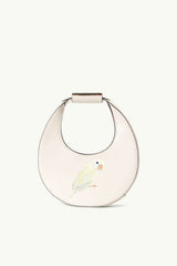 CUSTOM MINI MOON BAG CREAM - STAUD for sale