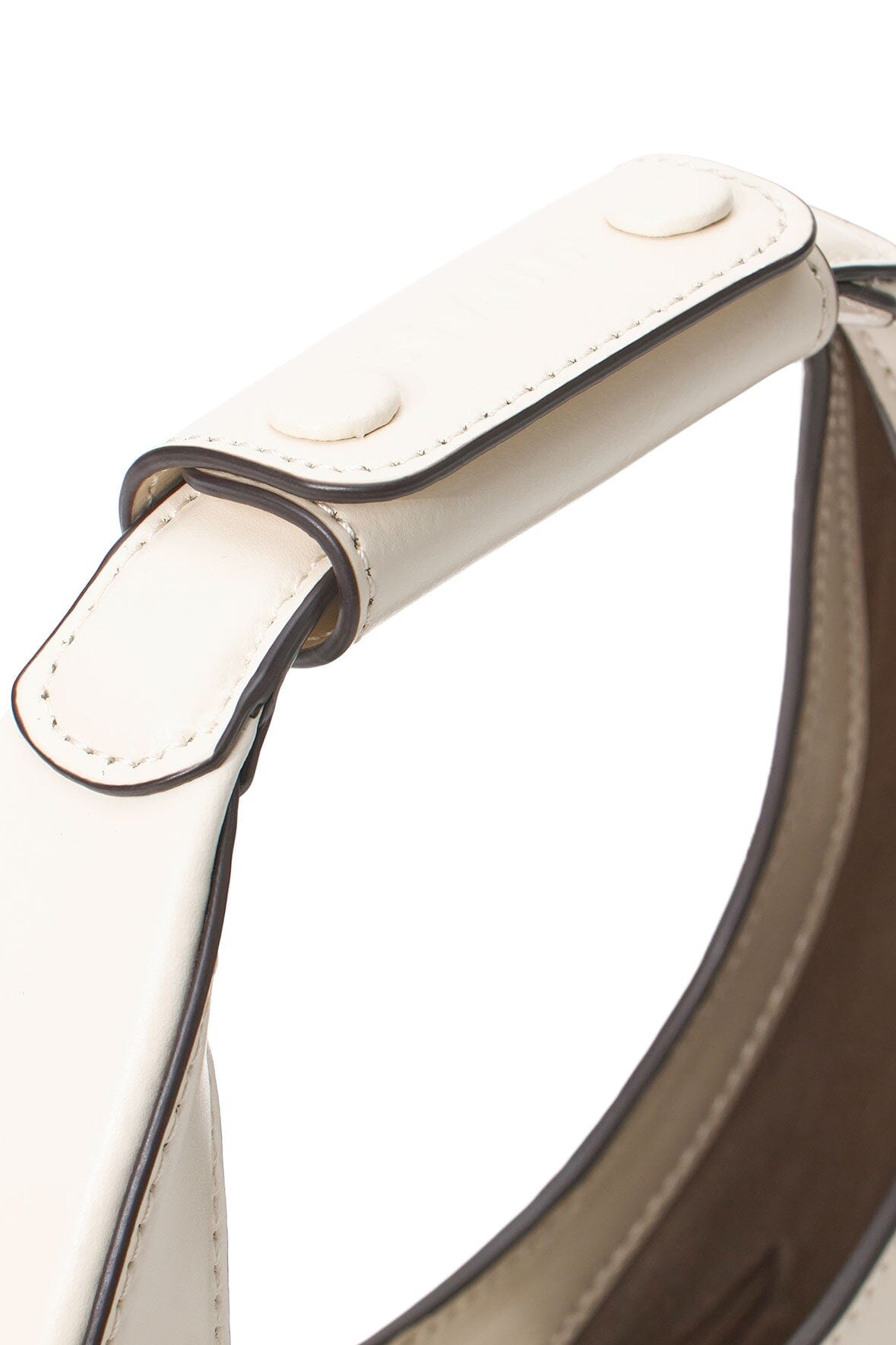 CUSTOM MINI MOON BAG CREAM - STAUD for sale