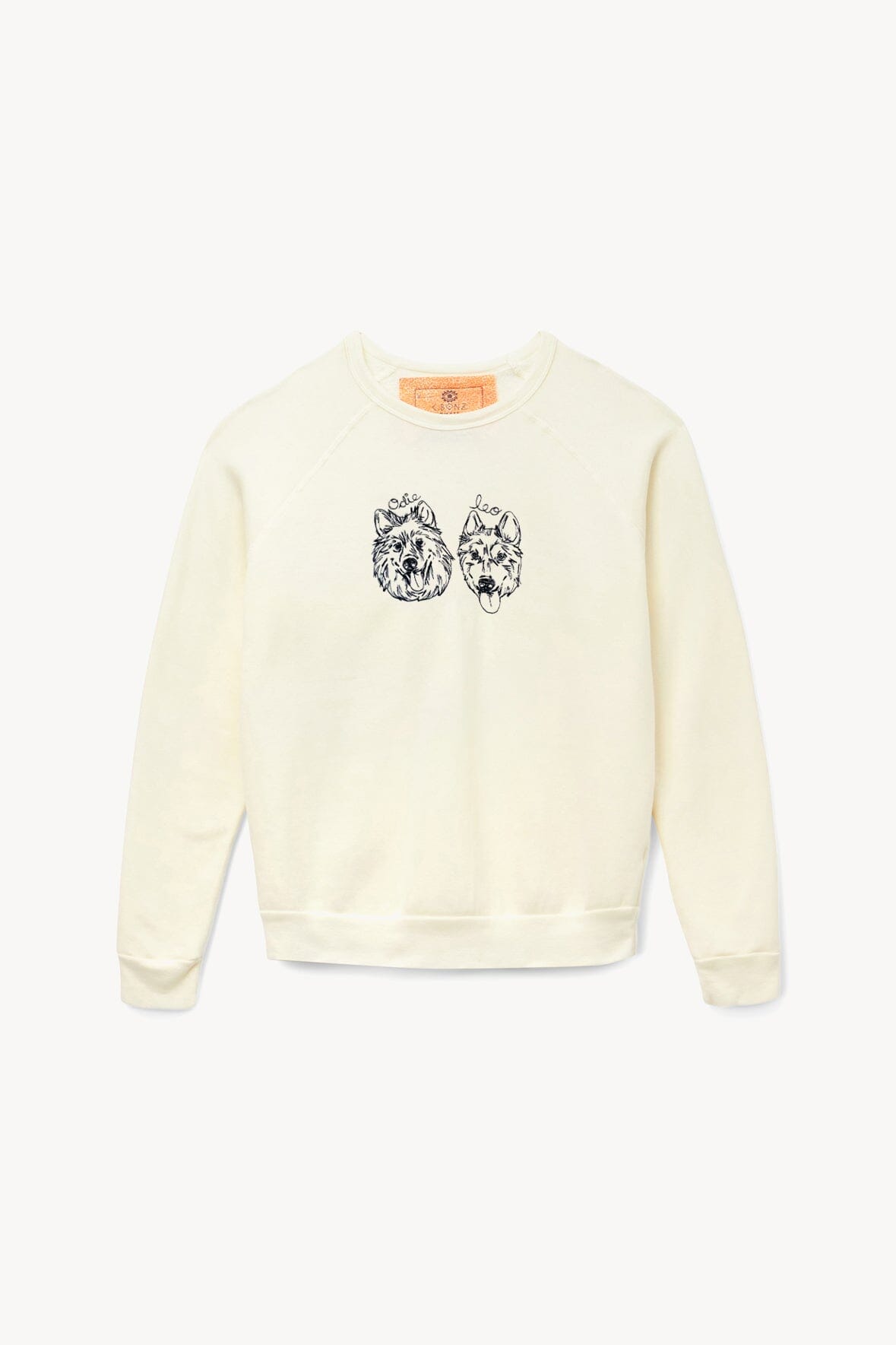 CUSTOM SWEATSHIRT CREAM - STAUD sale