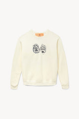 CUSTOM SWEATSHIRT CREAM - STAUD sale