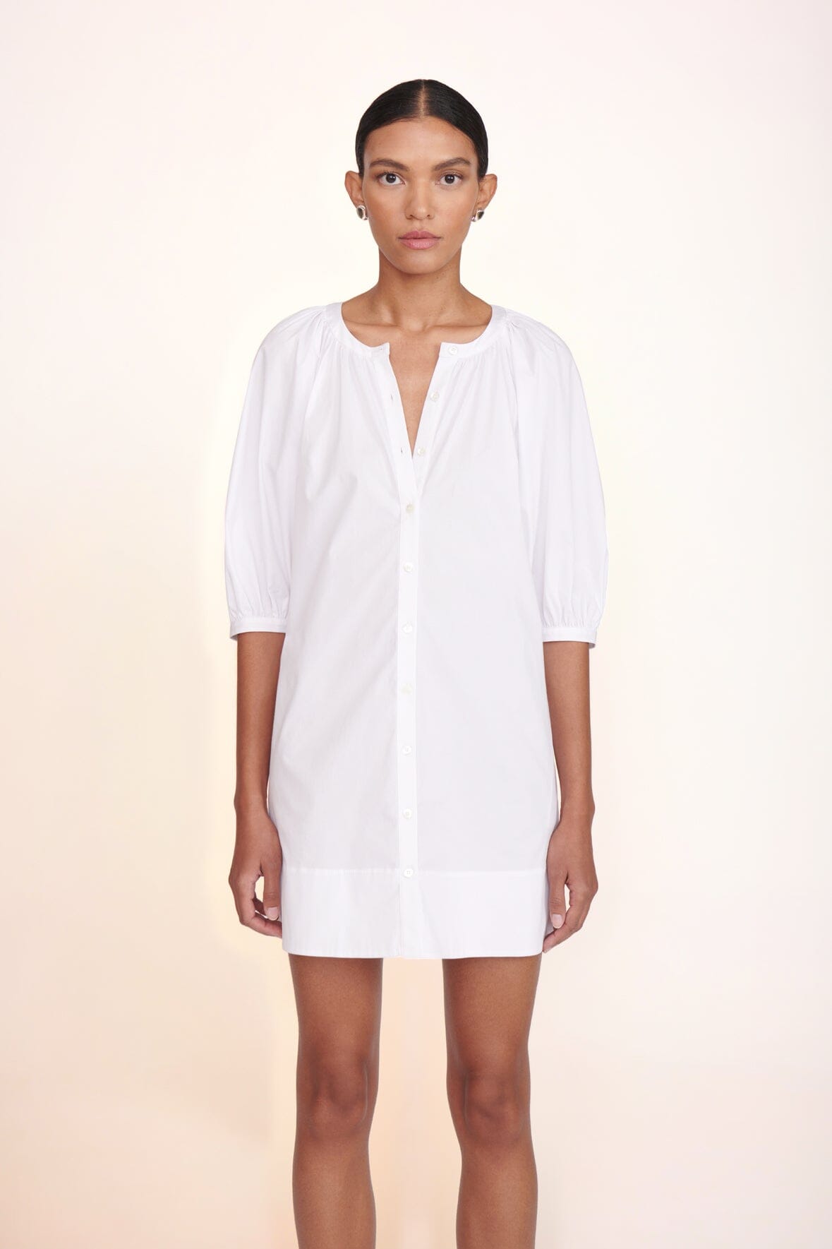 MINI VINCENT DRESS WHITE - STAUD online