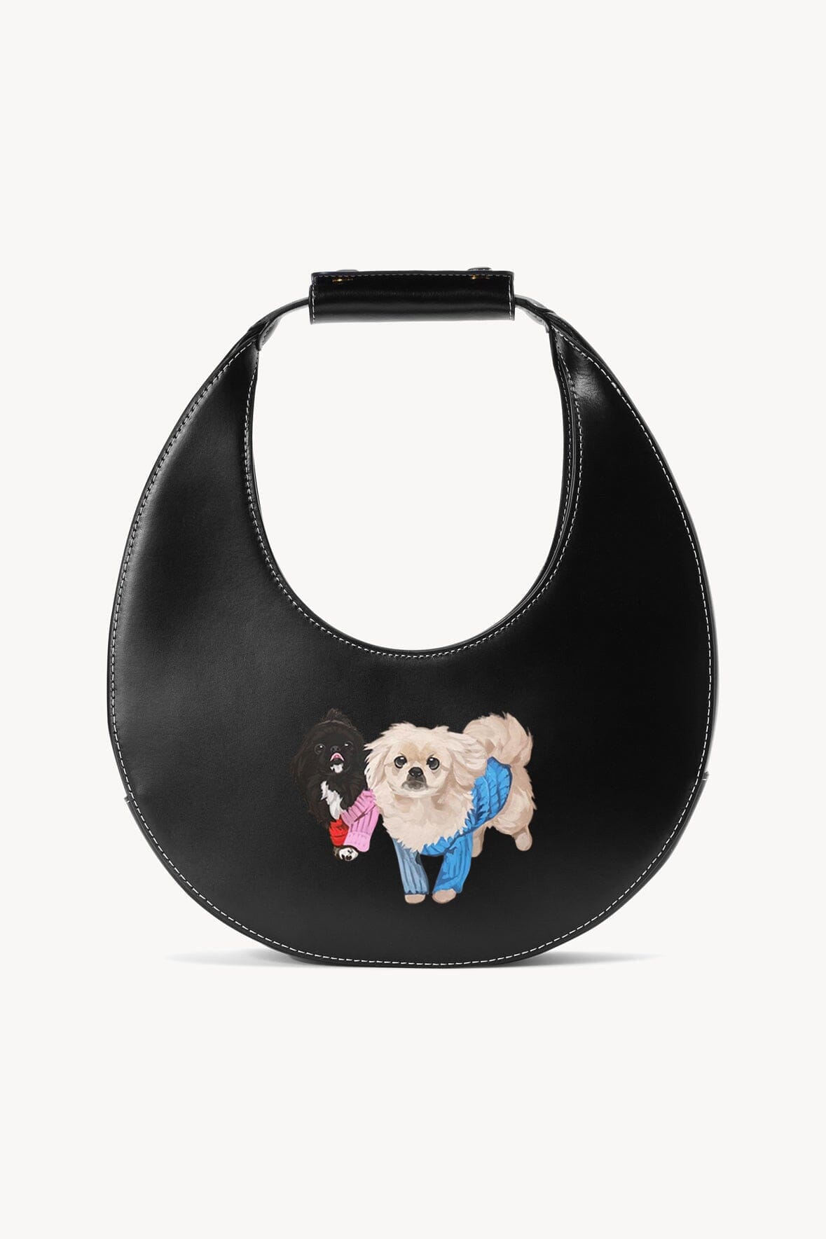 CUSTOM MOON BAG BLACK - STAUD online