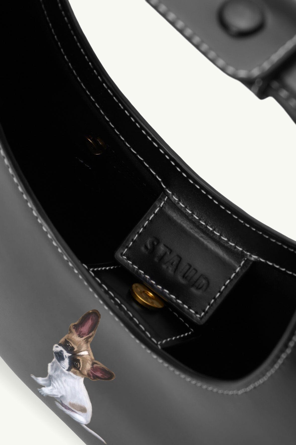 CUSTOM MOON BAG BLACK - STAUD online