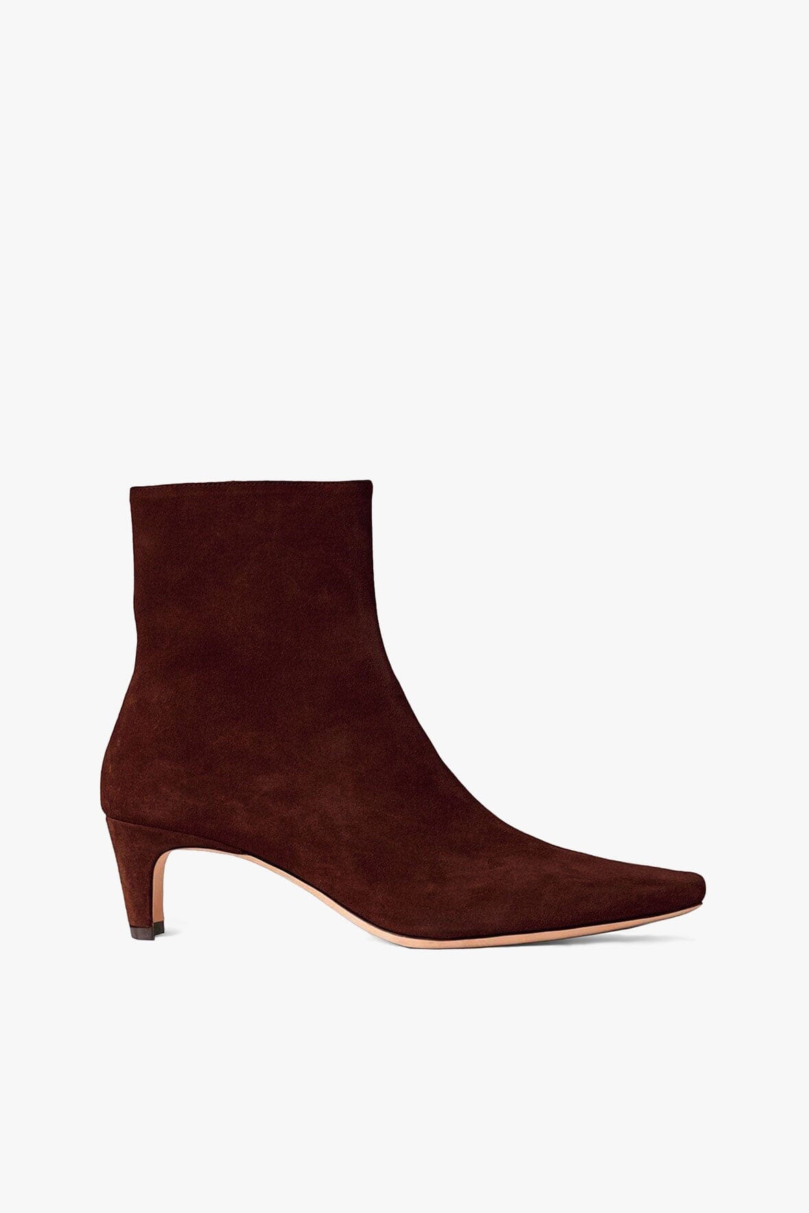 WALLY ANKLE BOOT MAHOGANY SUEDE - STAUD outlet