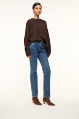 WALLY ANKLE BOOT MAHOGANY SUEDE - STAUD outlet