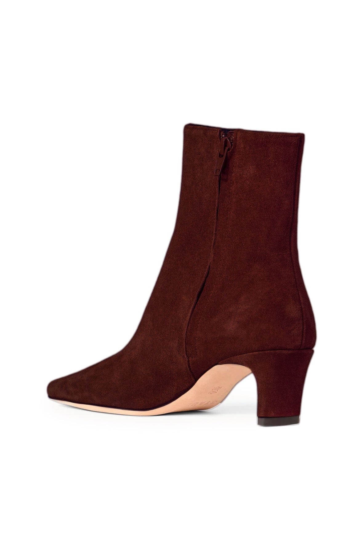 WALLY ANKLE BOOT MAHOGANY SUEDE - STAUD outlet