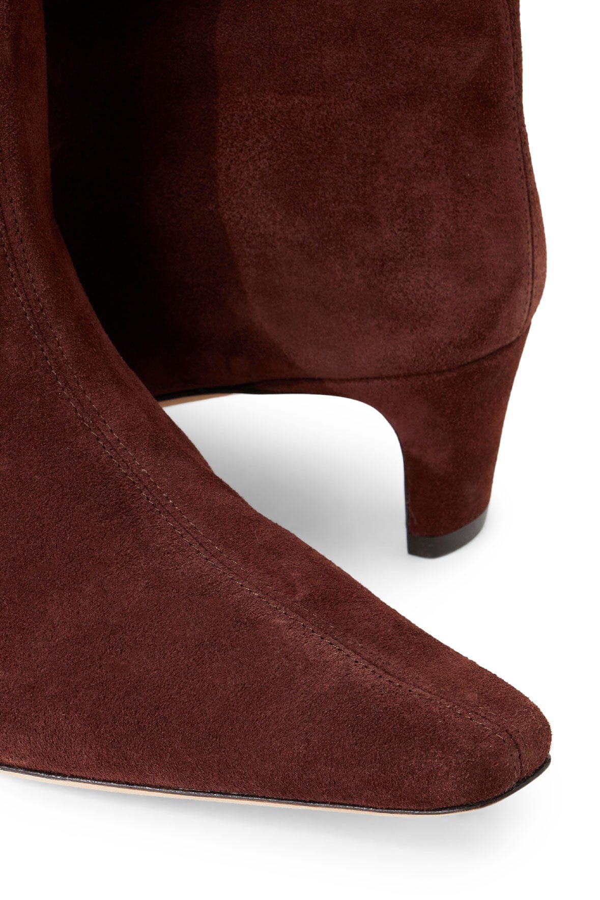 WALLY ANKLE BOOT MAHOGANY SUEDE - STAUD outlet