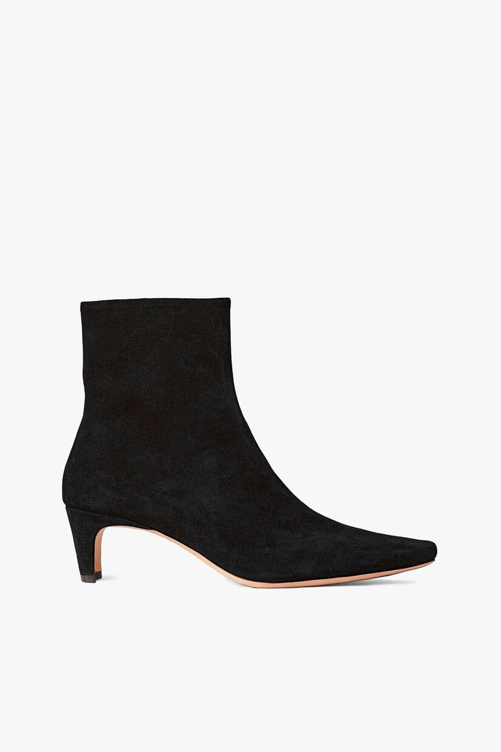 WALLY ANKLE BOOT BLACK SUEDE - STAUD US