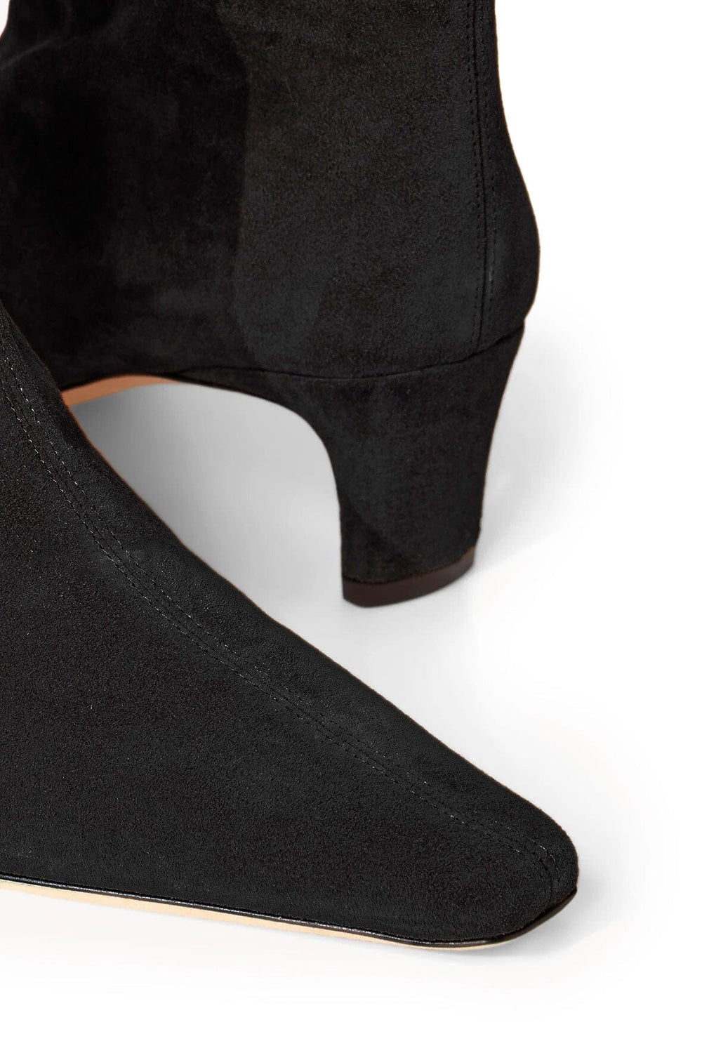 WALLY ANKLE BOOT BLACK SUEDE - STAUD US