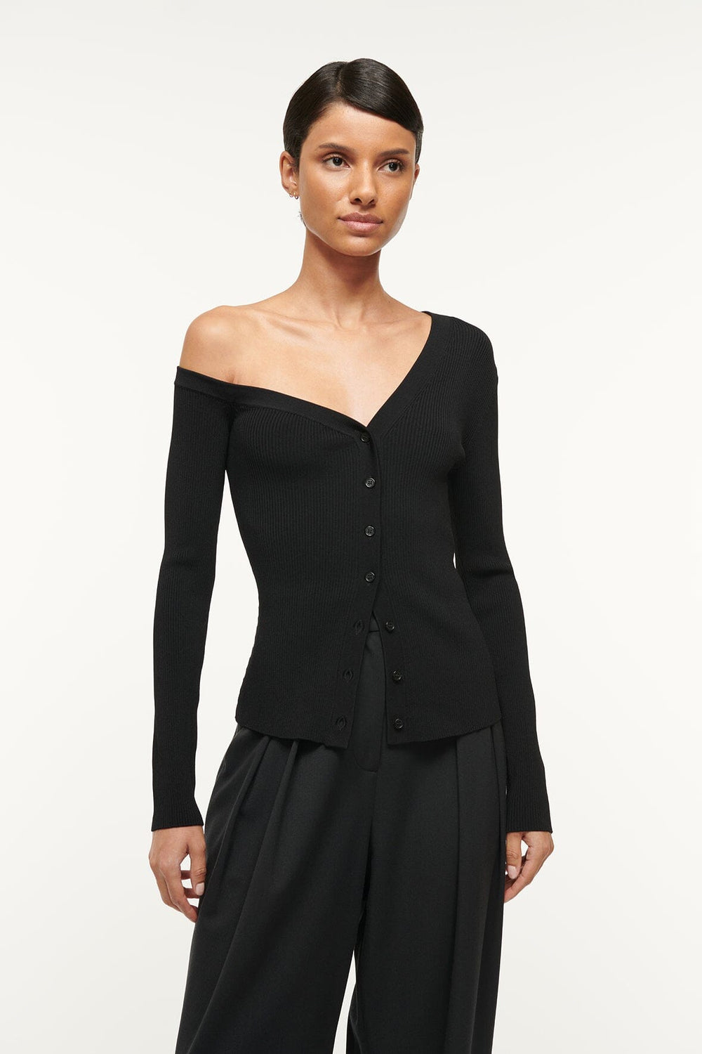 CRAFTSMAN SWEATER BLACK - STAUD for sale