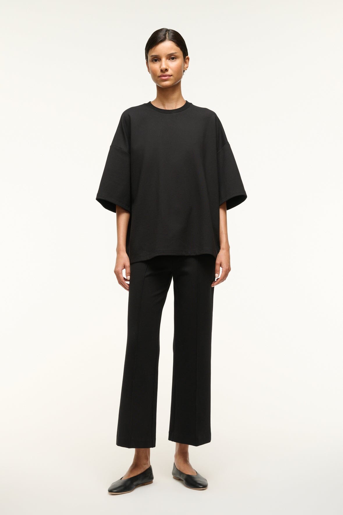 KNACK PANT BLACK - STAUD sale
