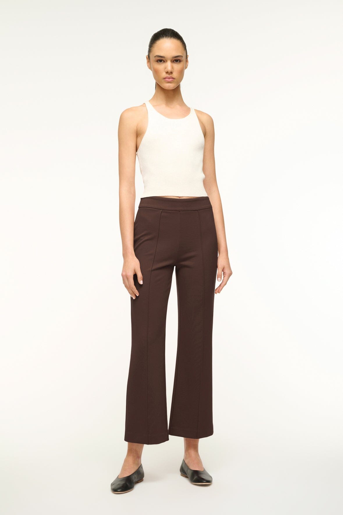 KNACK PANT DARK CHOCOLATE - STAUD near me