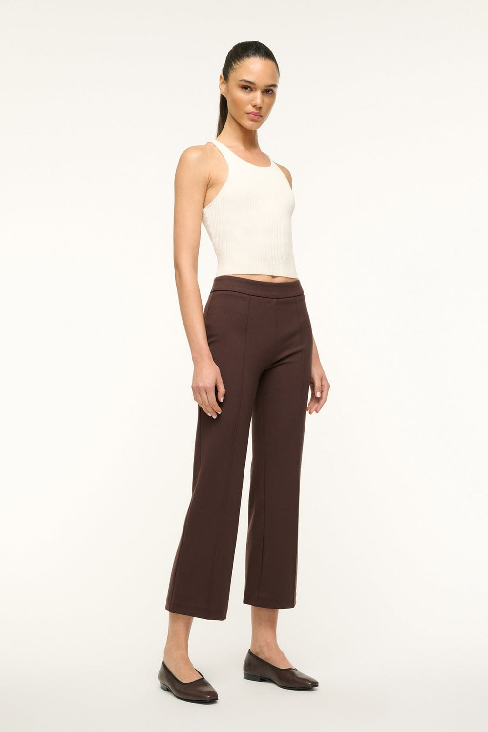 KNACK PANT DARK CHOCOLATE - STAUD near me