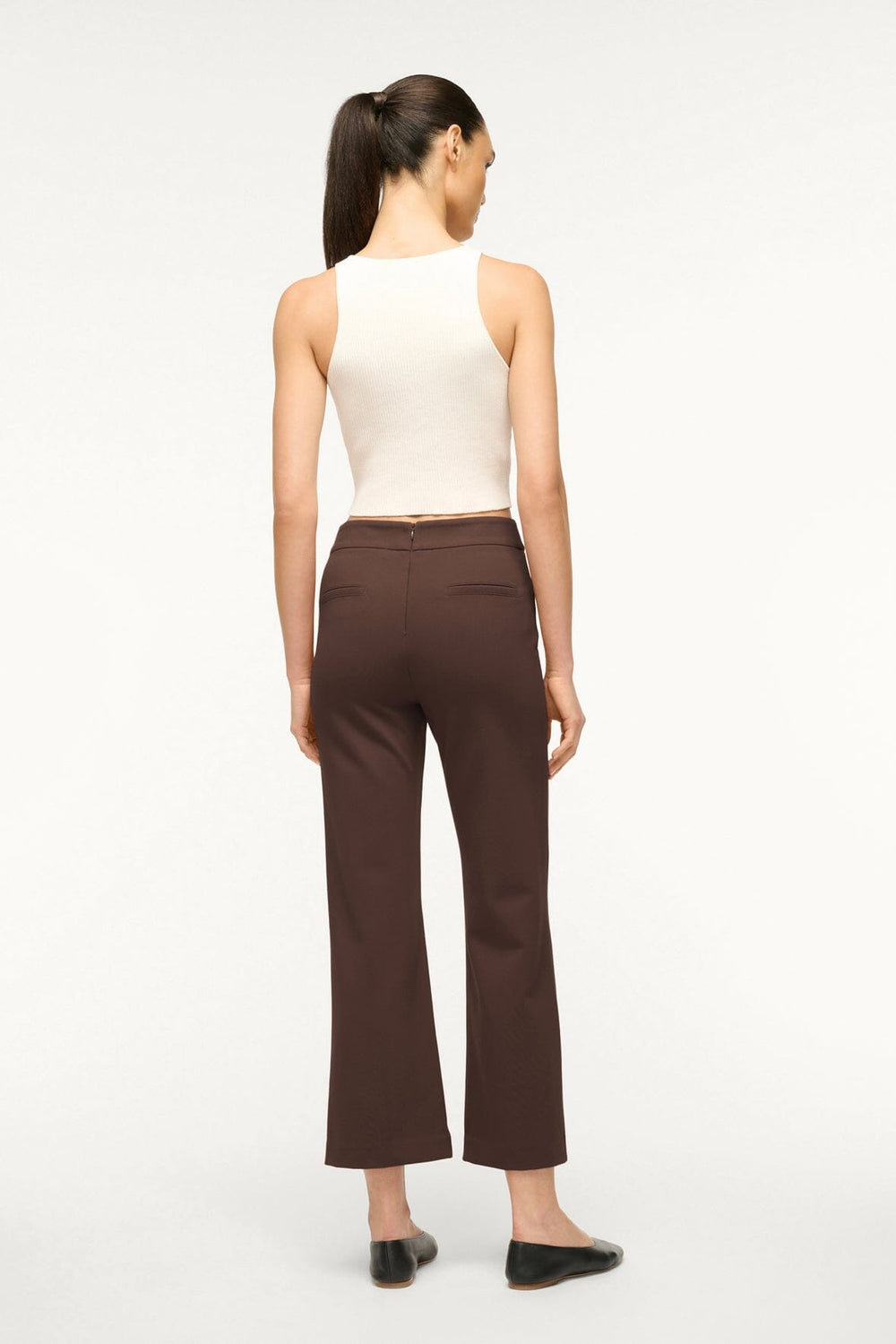 KNACK PANT DARK CHOCOLATE - STAUD near me