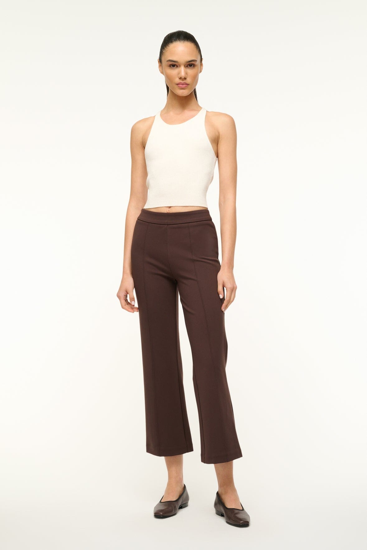 KNACK PANT DARK CHOCOLATE - STAUD near me