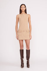 SHEILA DRESS CAMEL - STAUD outlet