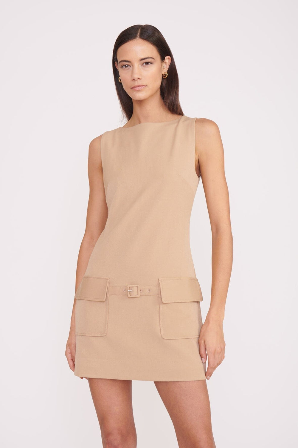 SHEILA DRESS CAMEL - STAUD outlet