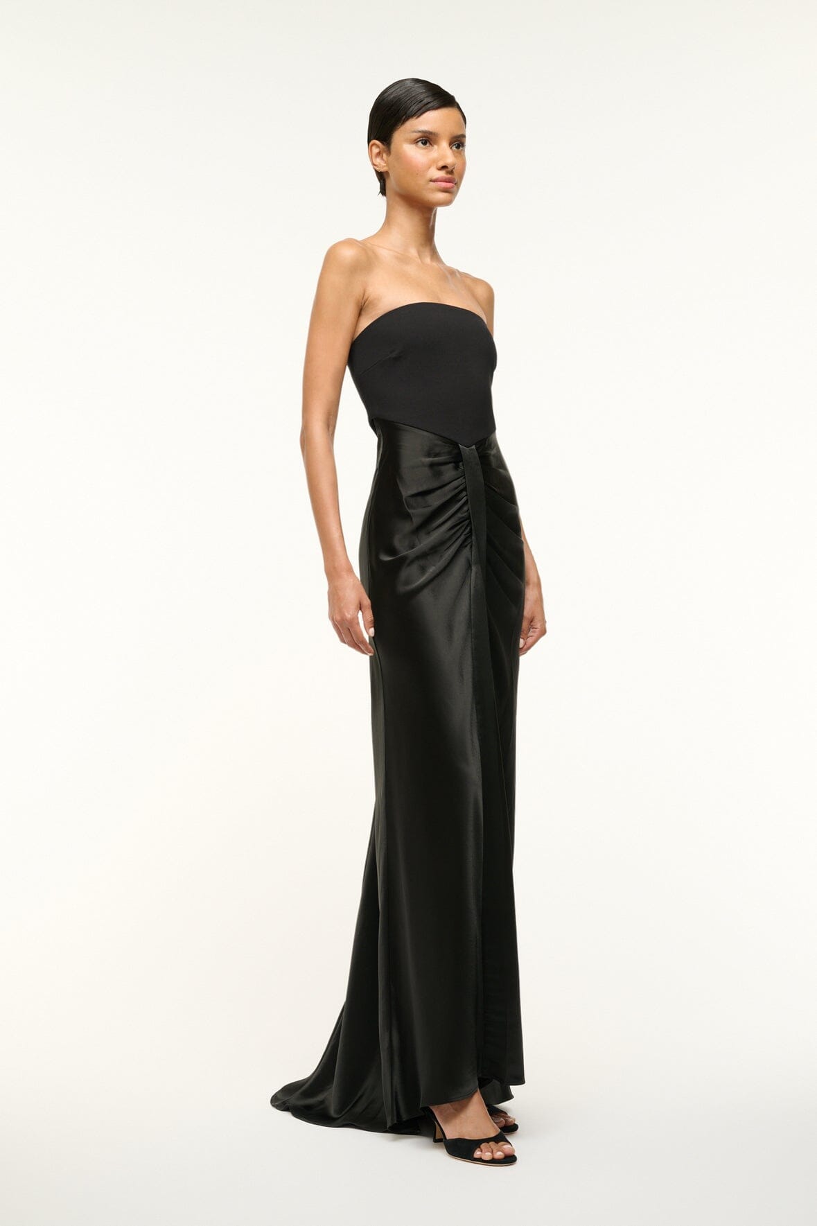 WAYFARING DRESS BLACK - STAUD US