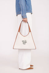 C.BONZ CUSTOM SOFT REY TOTE BAG CREAM TAN - STAUD US